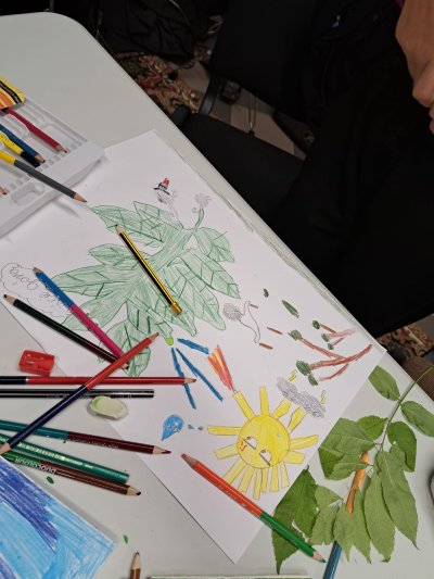 Zajęcia plastyczne 10.10.2023